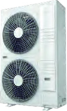 FujiTherma THX335WDCHX çift fanlı dış ünite