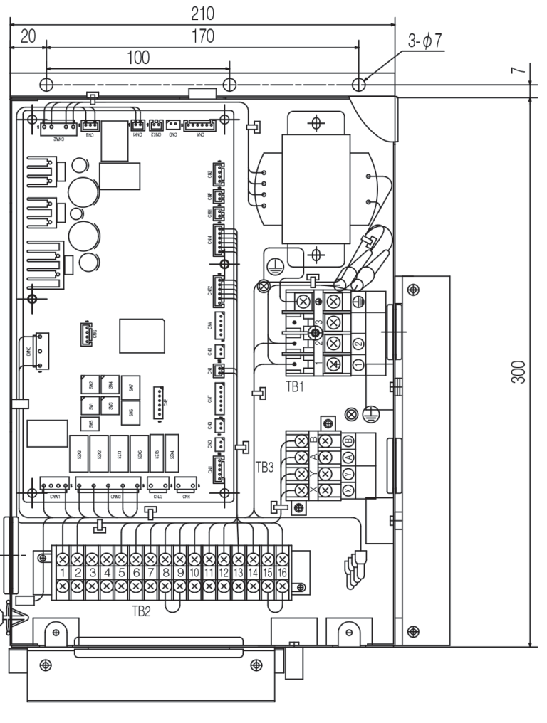 Mitsubishi Heavy EEVKIT6-E-M klima santrali kontrol kiti