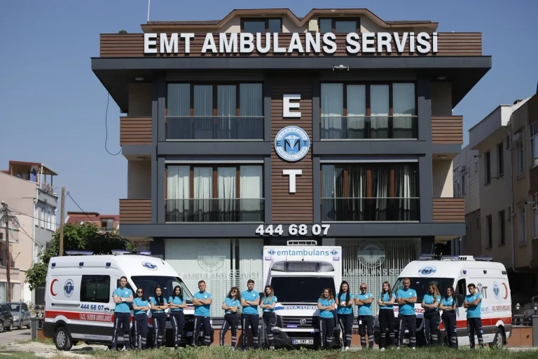 EMT Ambulans yönetim binası VRF klima uygulaması