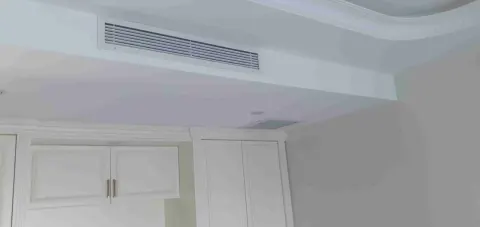 Lineer hava menfezini tavana monte ettik.