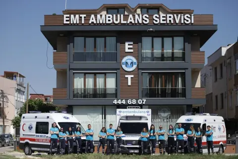 EMT Ambulans’ın ofislerine VRF klima sistemi kurduk.